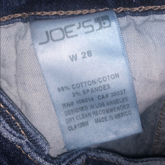 Joe's Jeans Skinny Ankle Destructed Keagan - Picture 5 of 6